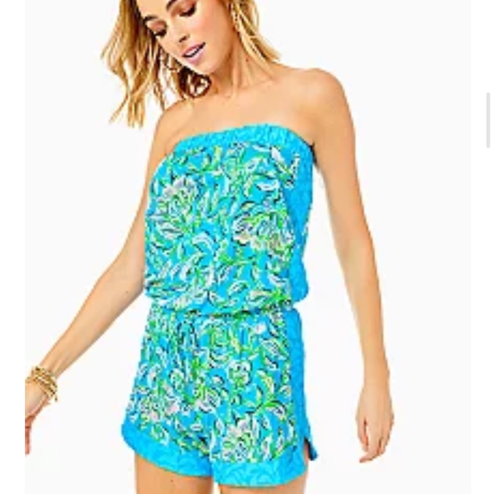 Lily Pulitzer Rikki romper xs